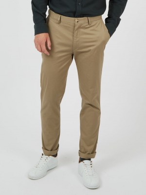 Kalhoty Ben Sherman Signature Skinny Stretch Chino Šedé | DAR469321