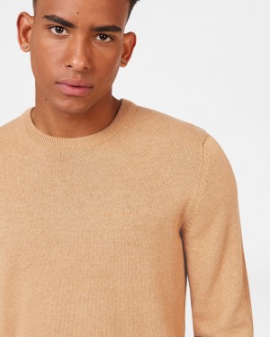 Knitwear Ben Sherman Signature Crewneck Šedé | GVL423596