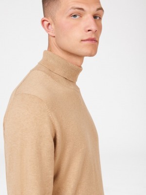 Knitwear Ben Sherman Signature Roll Neck Šedé | VFS524396