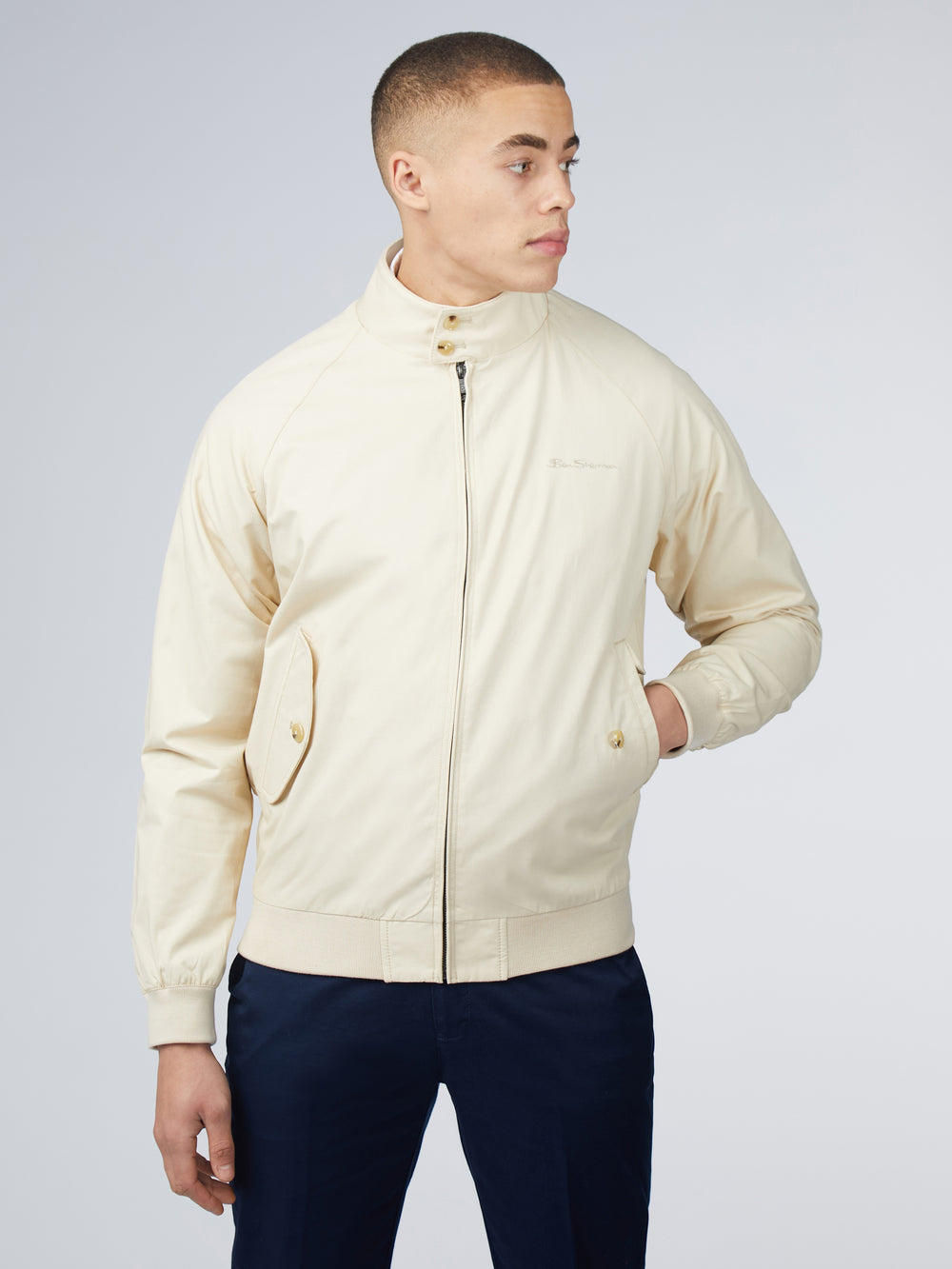 Bundy Ben Sherman Signature Harrington Krém | AOZ681492