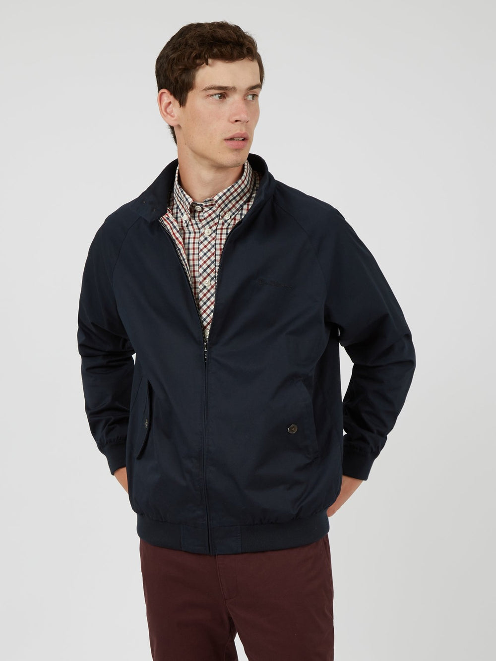 Bundy Ben Sherman Signature Harrington Tmavě Blankyt | FXI075934