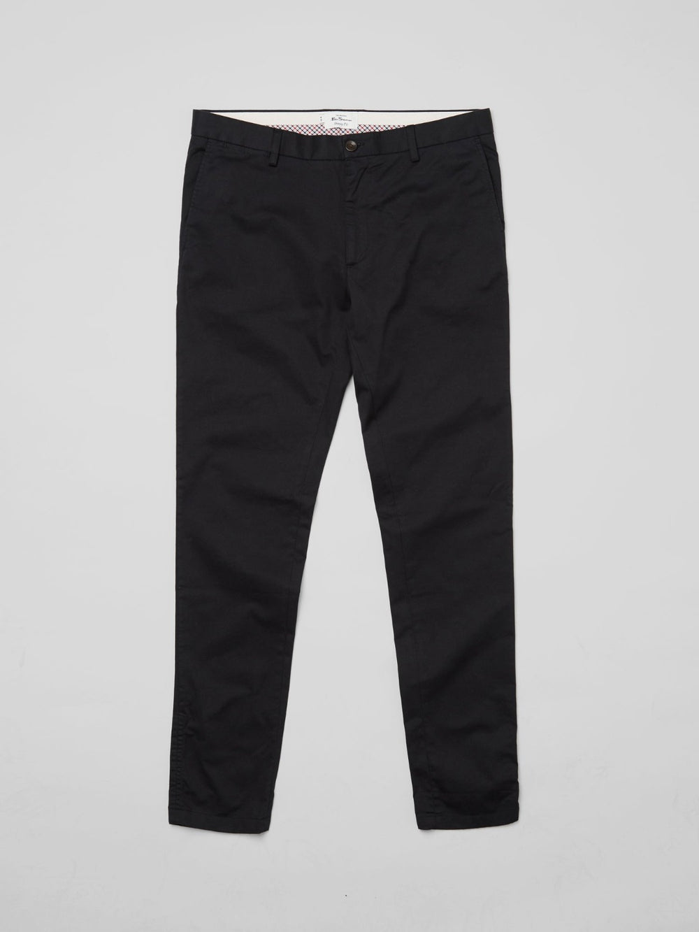 Kalhoty Ben Sherman Signature Skinny Stretch Chino Černé | TVE017639