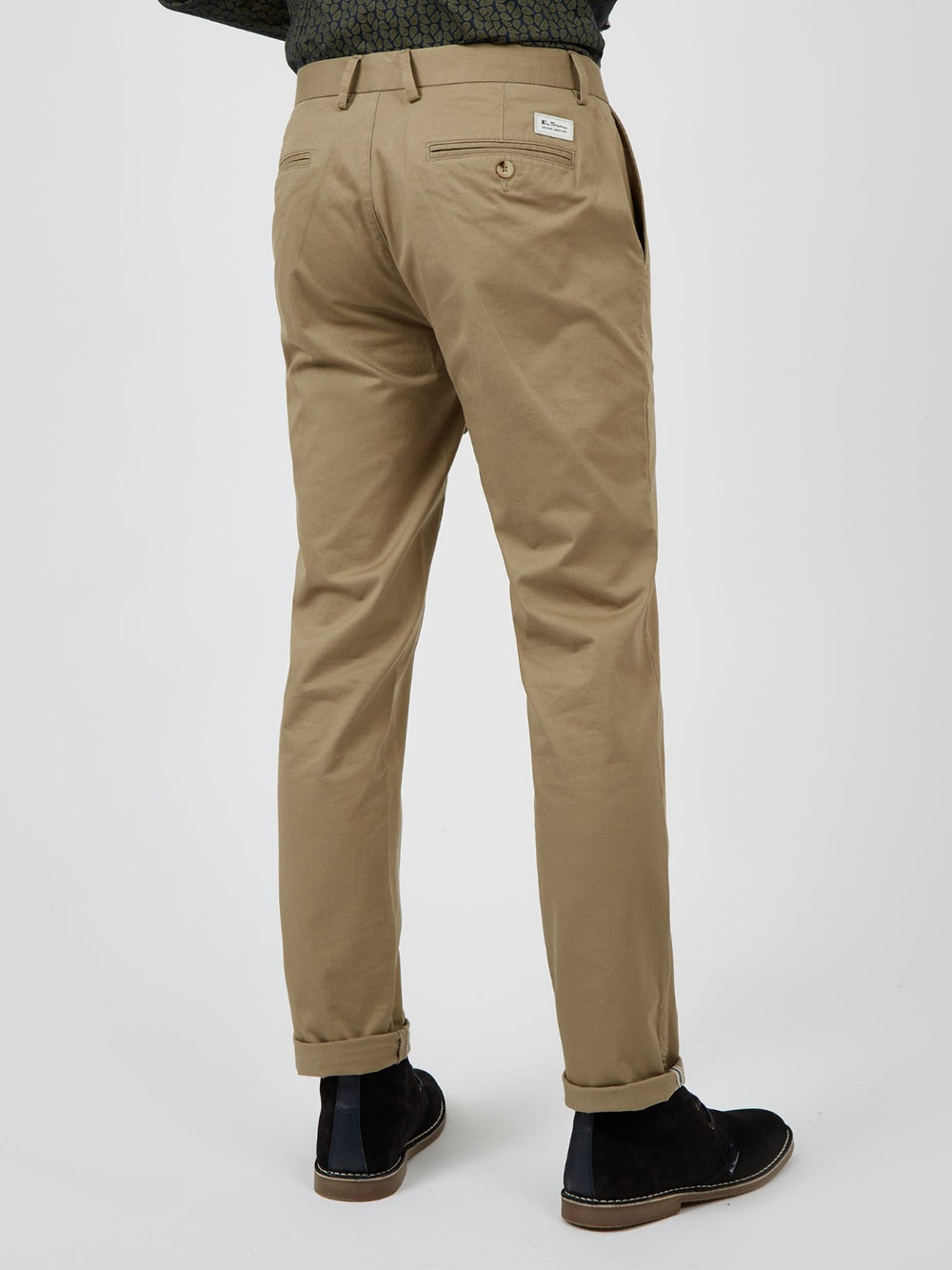 Kalhoty Ben Sherman Signature Slim Stretch Chino Šedé | SVE243016