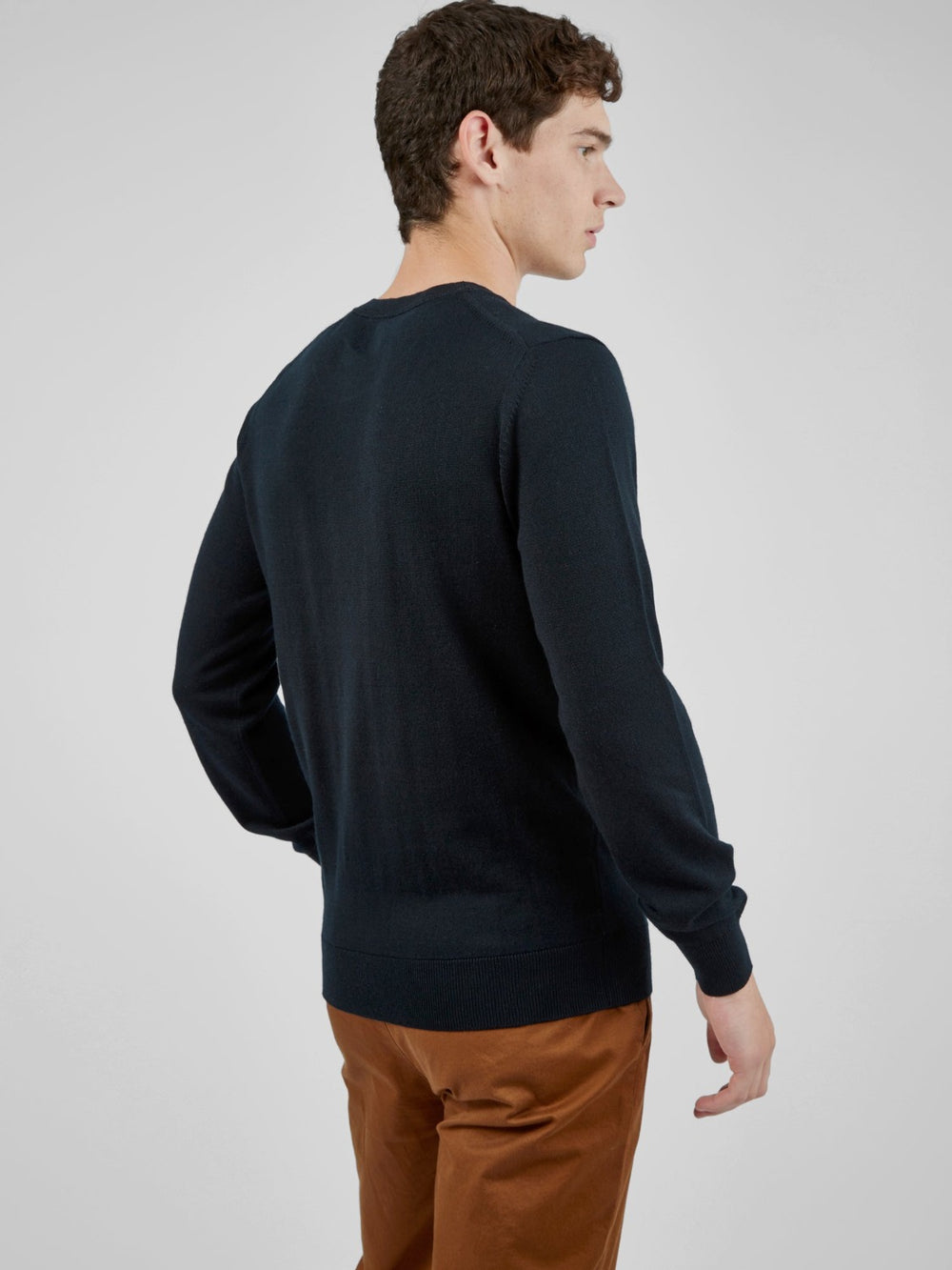 Knitwear Ben Sherman Signature Crewneck Černé | KXD965238