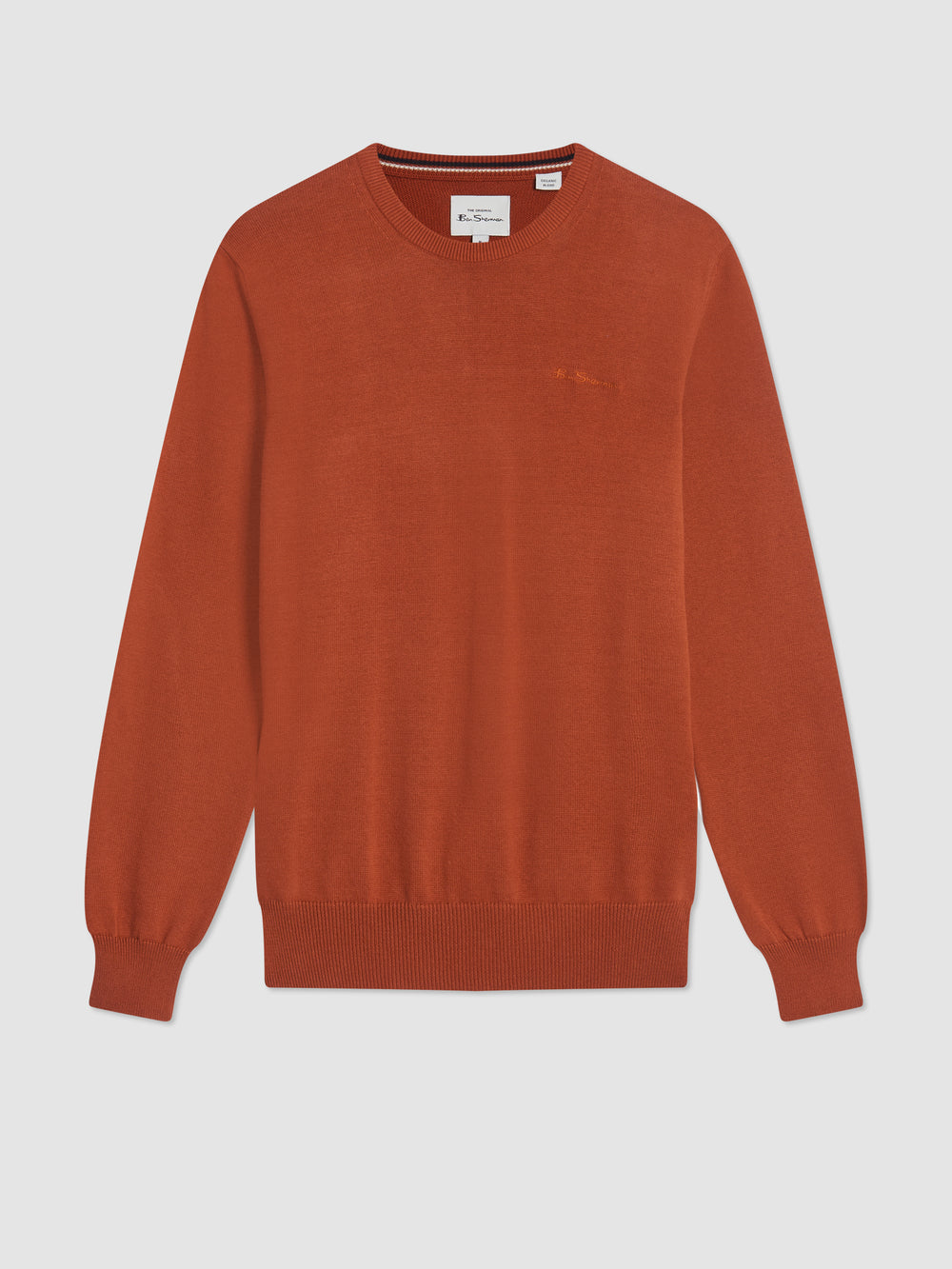 Knitwear Ben Sherman Signature Crewneck Oranžové | WCJ812046