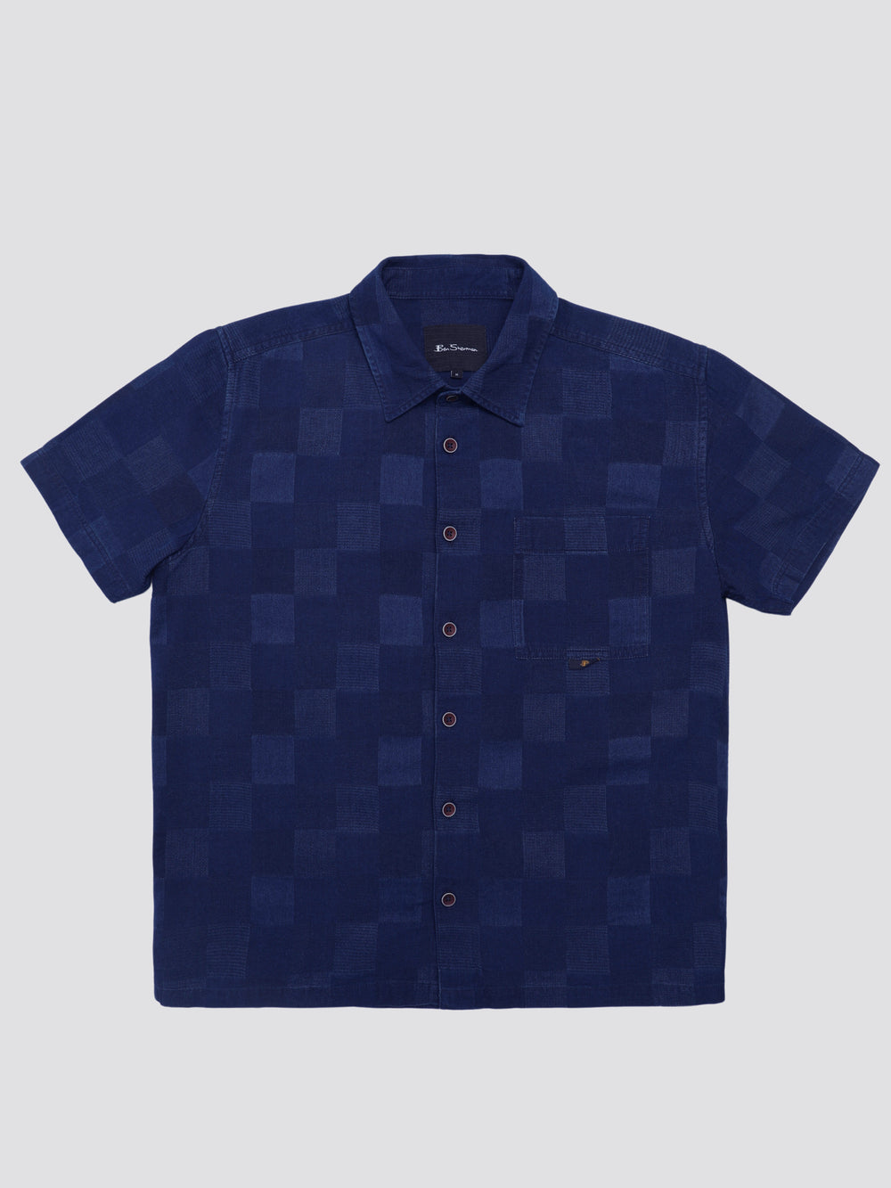 Košile Ben Sherman B by Ben Sherman Indigo Check Tmavě Blankyt | FXP356014