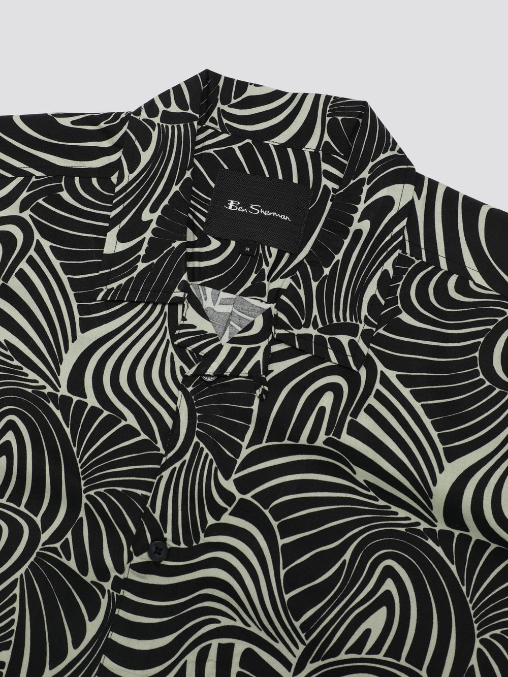 Košile Ben Sherman B by Ben Sherman Psychedelic Swirl Print Mátově Zelená | AGV351892