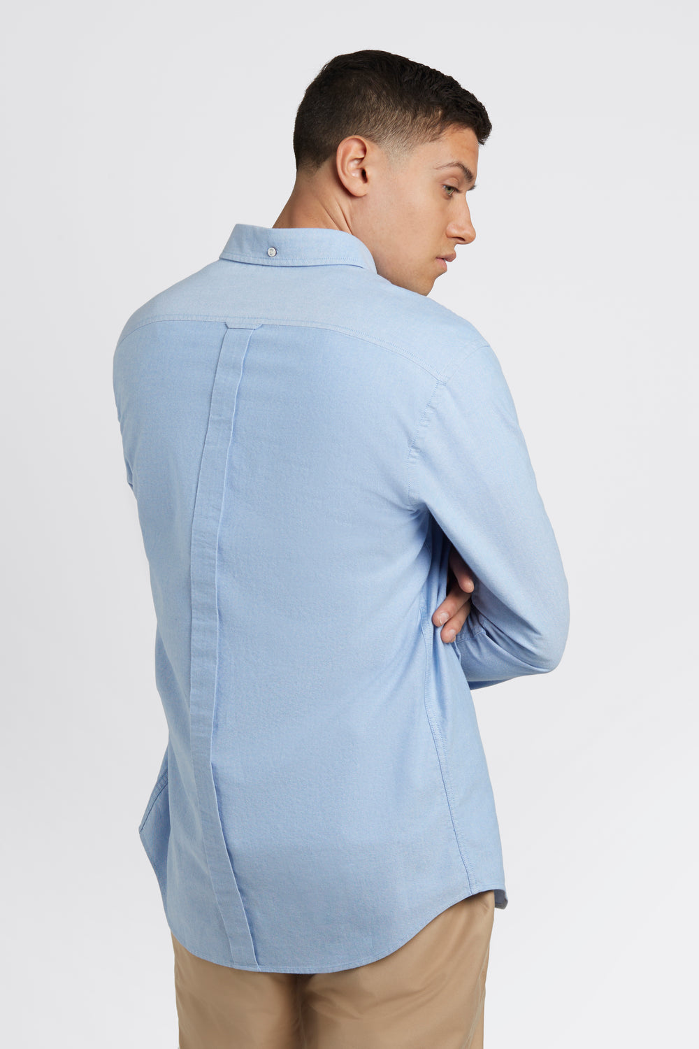 Košile Ben Sherman Brighton Oxford Organic Blankyt | TKA023748