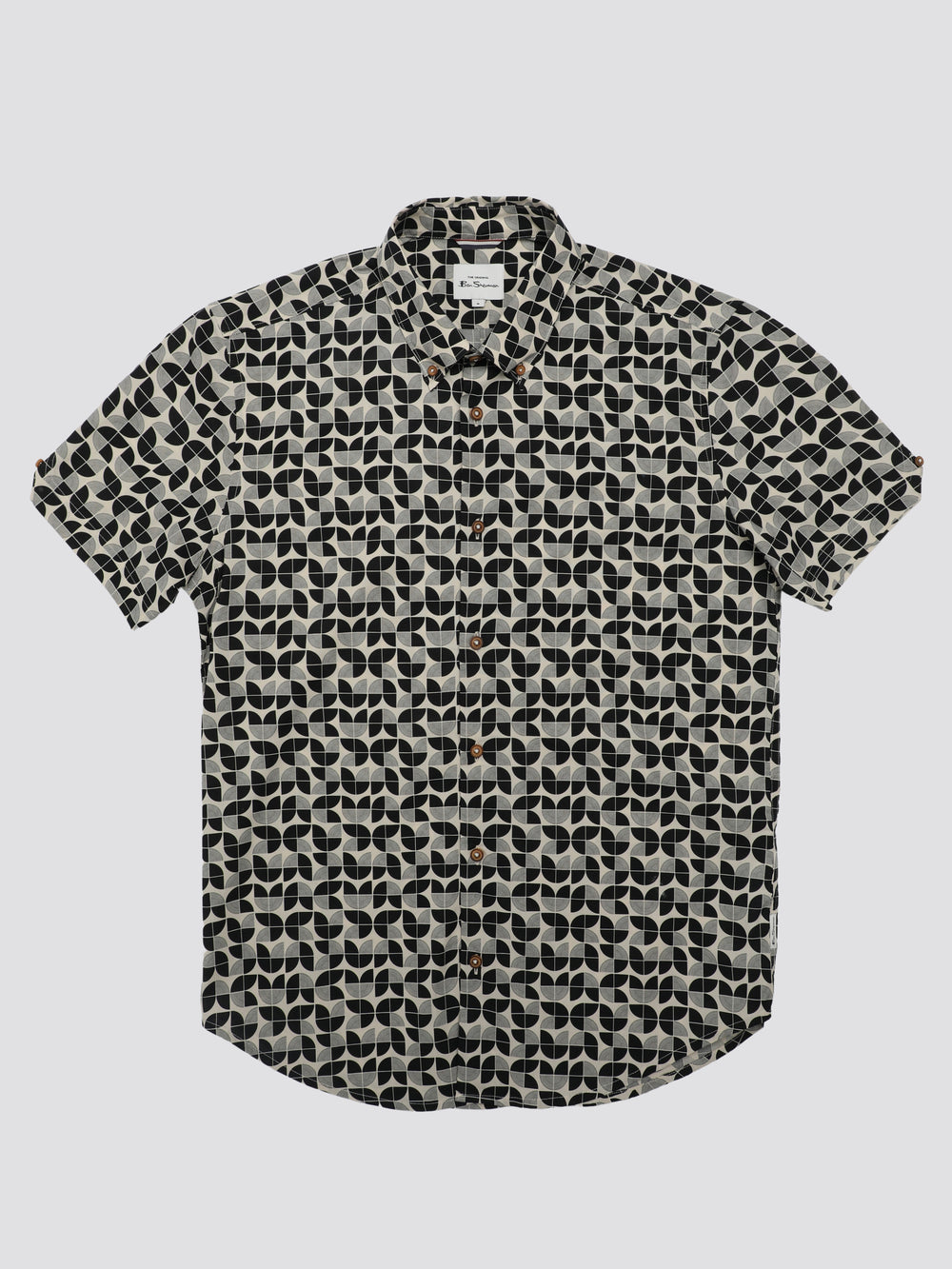 Košile Ben Sherman Linear Černé | IUJ016783