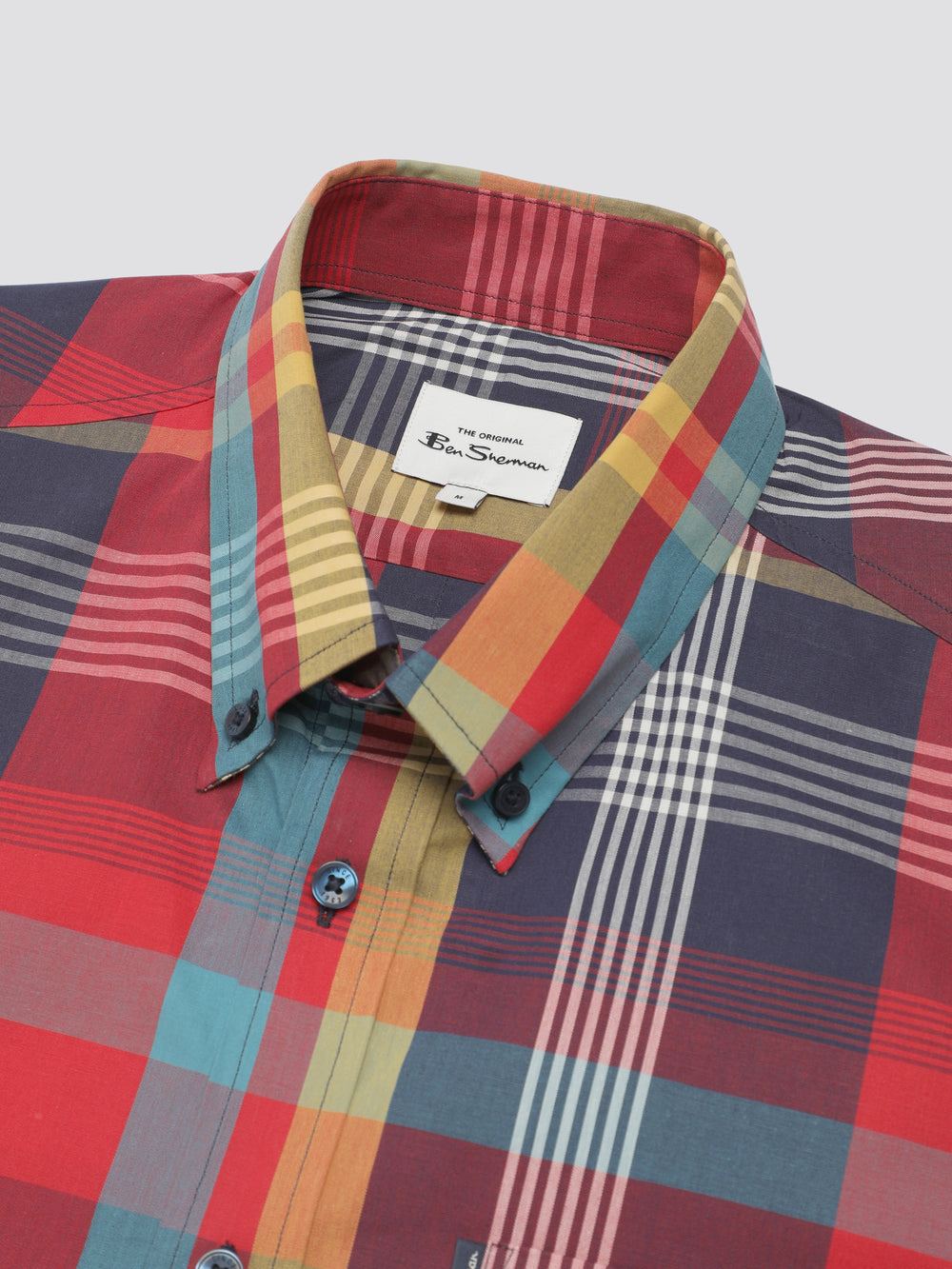 Košile Ben Sherman Signature Large Madras Check Červené | BED027641