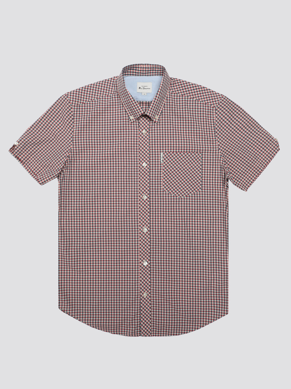 Košile Ben Sherman Signature Short Sleeve Gingham Červené Bílé | OFB530948