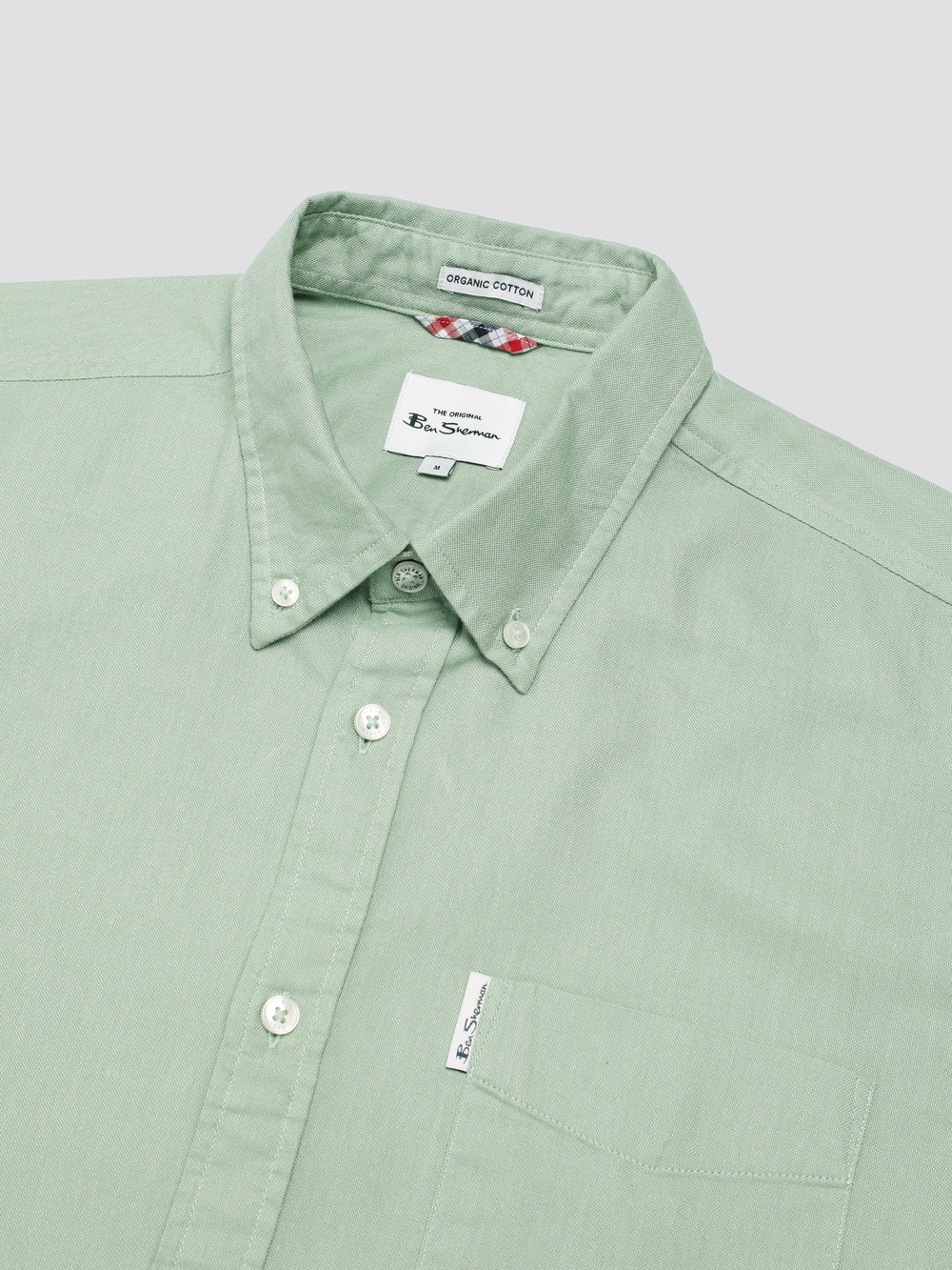 Košile Ben Sherman Signature Short Sleeve Oxford Zelene | GSN024568