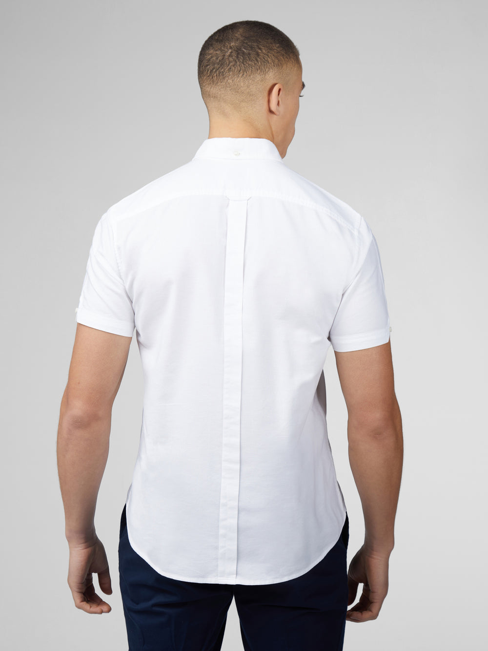 Košile Ben Sherman Signature Short Sleeve Oxford Bílé | HBC871364