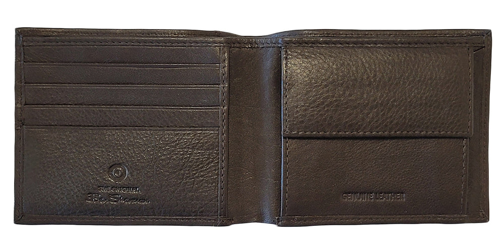 Peněženky Ben Sherman Cooke Bill Fold Leather Hnědé | VQS681245