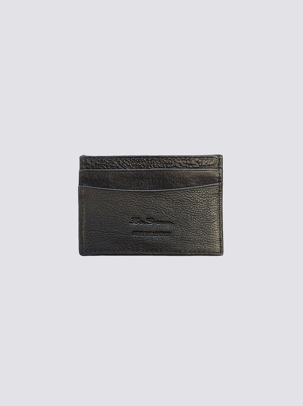 Peněženky Ben Sherman Koki Leather Card Holder Černé | EKZ189602