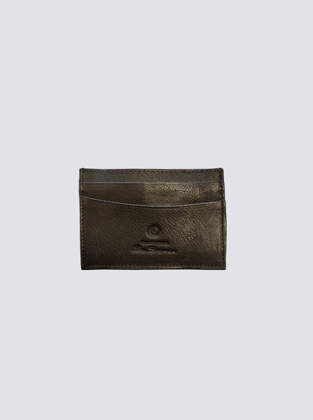 Peněženky Ben Sherman Koki Leather Card Holder Hnědé | XFM942163