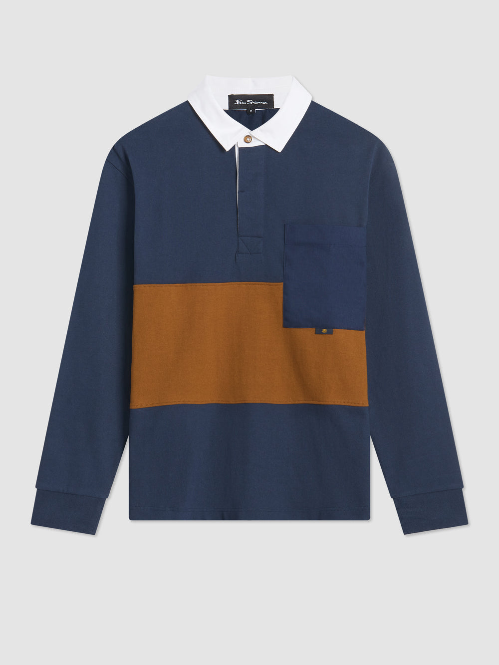 Polo Triko Ben Sherman B by Ben Sherman Rugby Tmavě Blankyt | QAZ914530